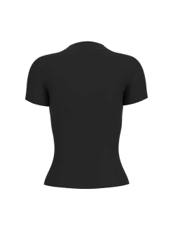 TOP DONNA - GUESS APPAREL NERO - W6RP99 KCNH2
