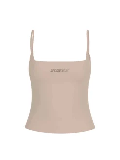 TOP DONNA - GUESS ATHLEISURE BEIGE - V5GP22 J1314