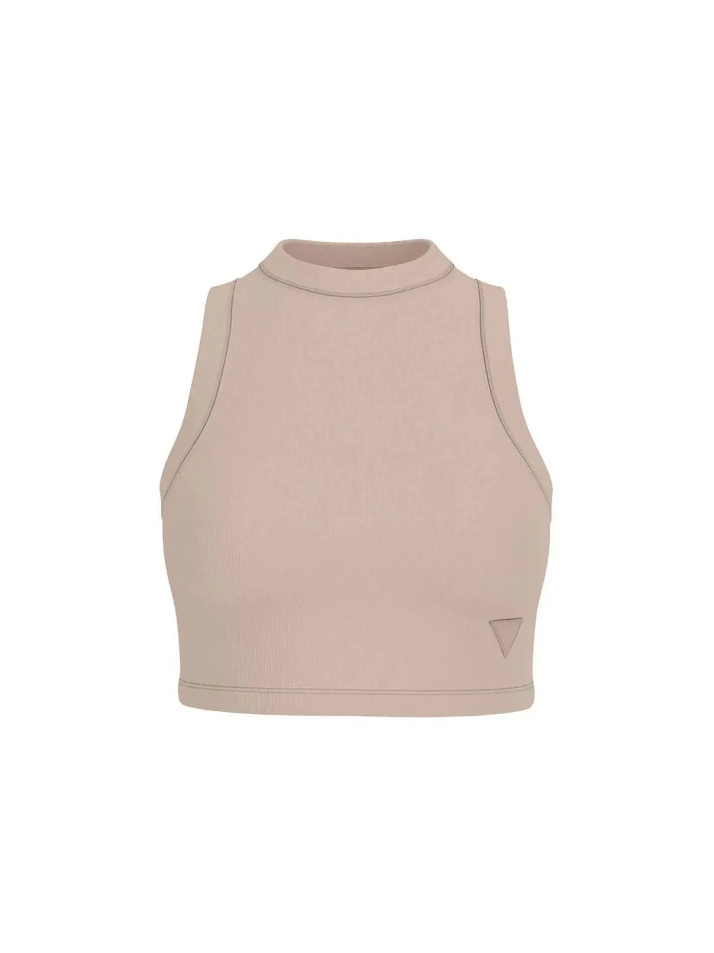 TOP DONNA - GUESS ATHLEISURE BEIGE - V3GP19 K8RT2