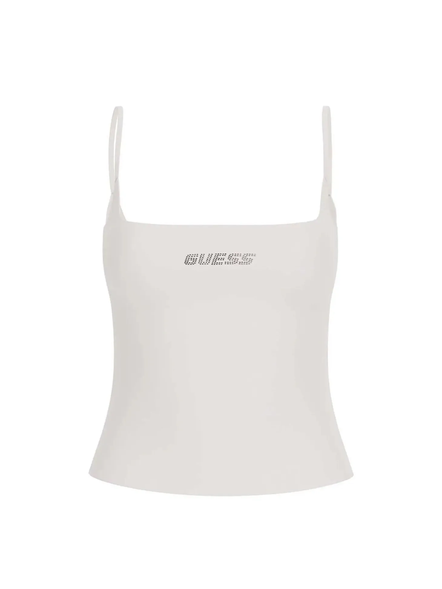 TOP DONNA - GUESS ATHLEISURE BIANCO - V5GP22 J1314