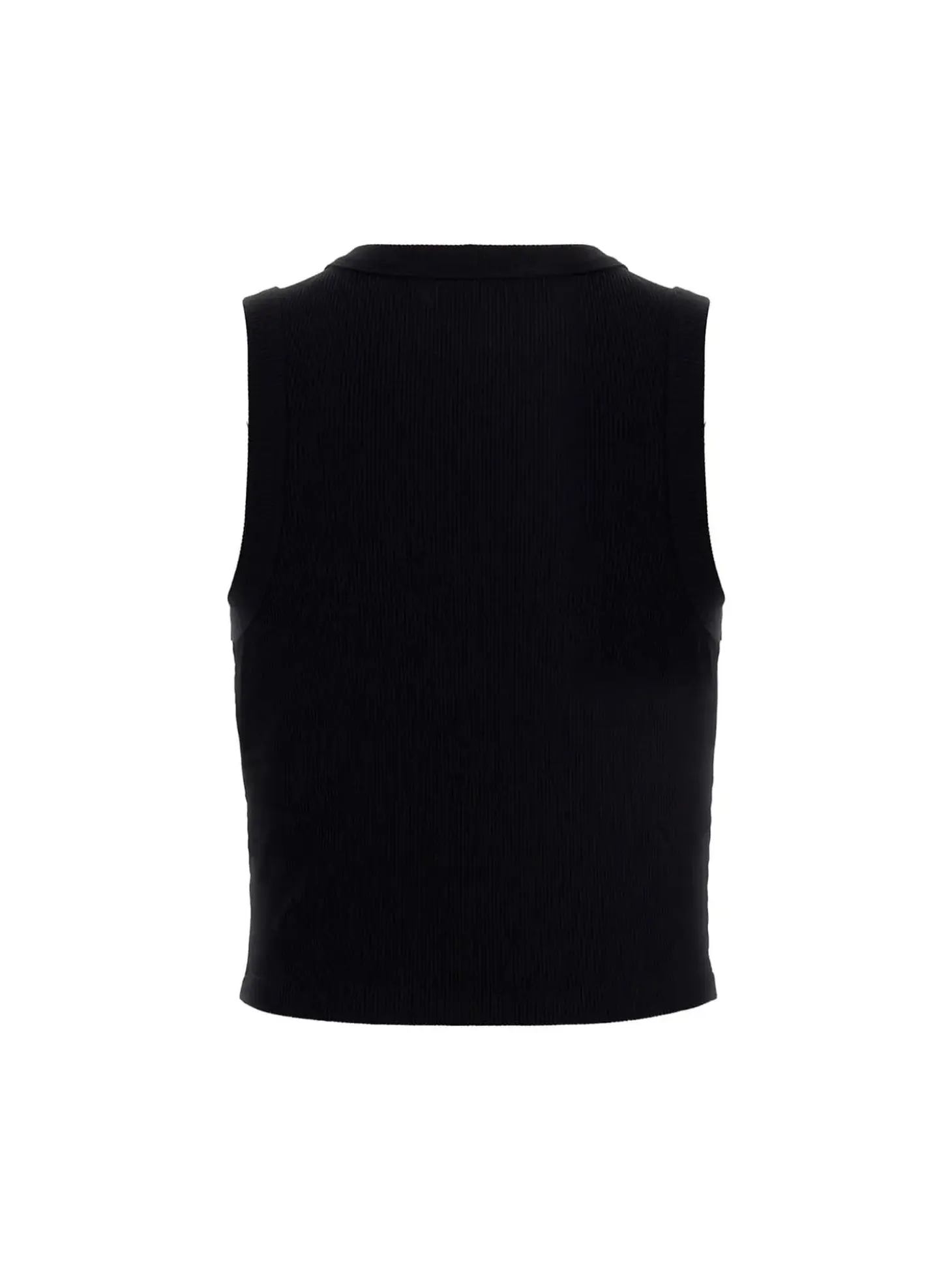 TOP DONNA - GUESS ATHLEISURE NERO - V3GP19 K8RT2