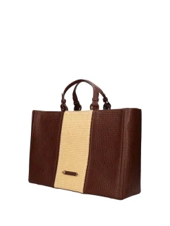 TOTE DONNA - ATELIER DU SAC MARRONE - 19144-GOR-S6B-A