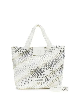 TOTE DONNA - CAFE NOIR ARGENTO-BIANCO - C3MG1022