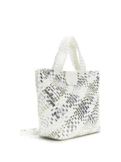TOTE DONNA - CAFE NOIR ARGENTO-BIANCO - C3MG1022