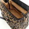 TOTE DONNA - CAFE NOIR LEOPARDO - C3NN1101