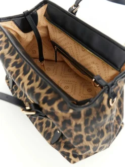 TOTE DONNA - CAFE NOIR LEOPARDO - C3NN1101
