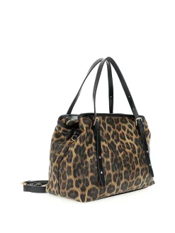 TOTE DONNA - CAFE NOIR LEOPARDO - C3NN1101