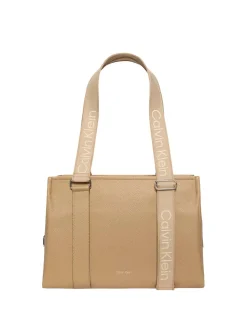 TOTE DONNA - CALVIN KLEIN BEIGE - LV04F3644G