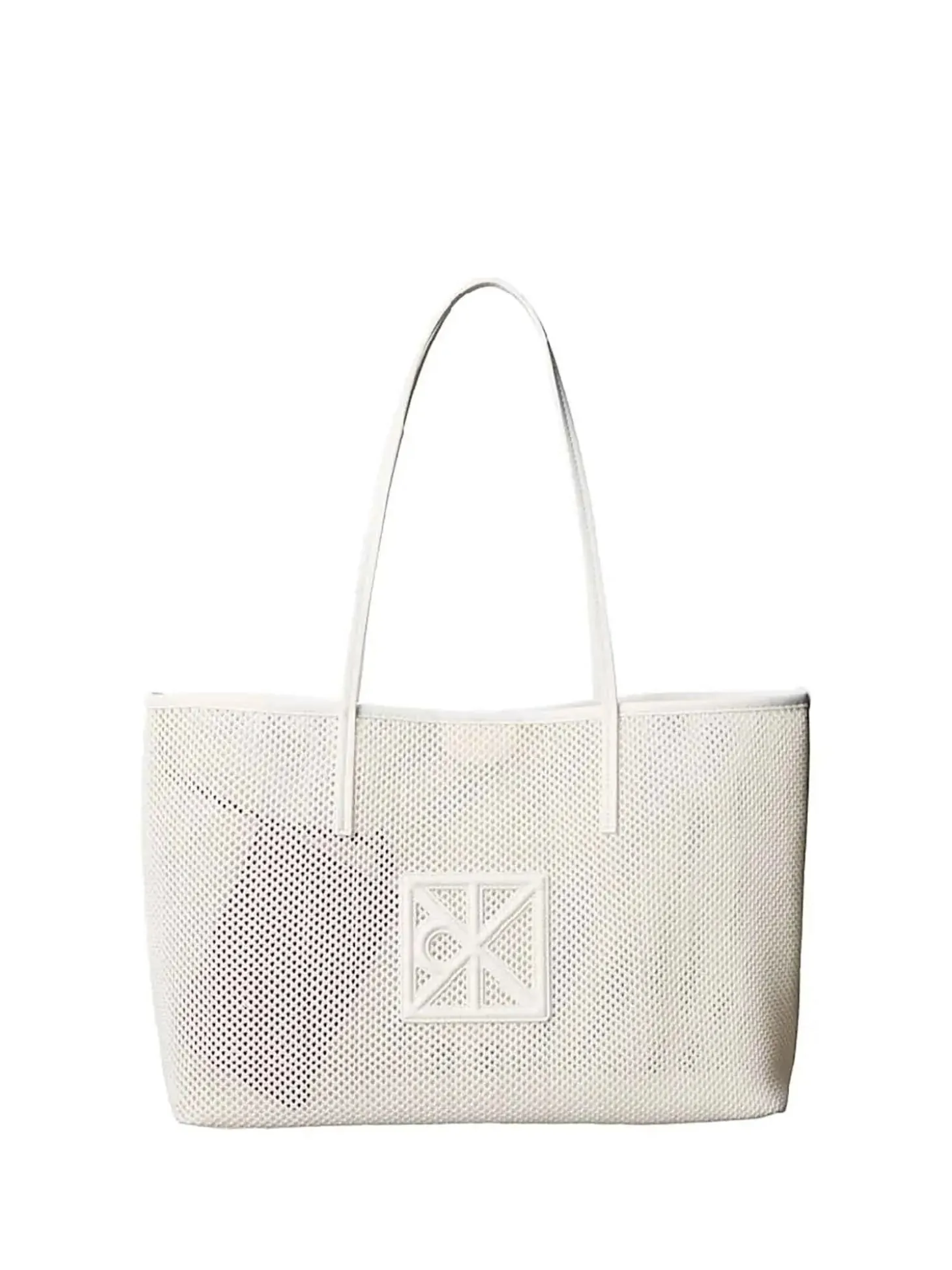 TOTE DONNA - CALVIN KLEIN BIANCO - LV04F3380G