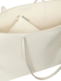 TOTE DONNA - CALVIN KLEIN BIANCO - LV04F3266G