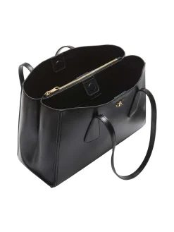 TOTE DONNA - CALVIN KLEIN NERO-ORO - LV04F3442G