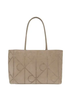TOTE DONNA - CALVIN KLEIN TAUPE - LV04F3334G