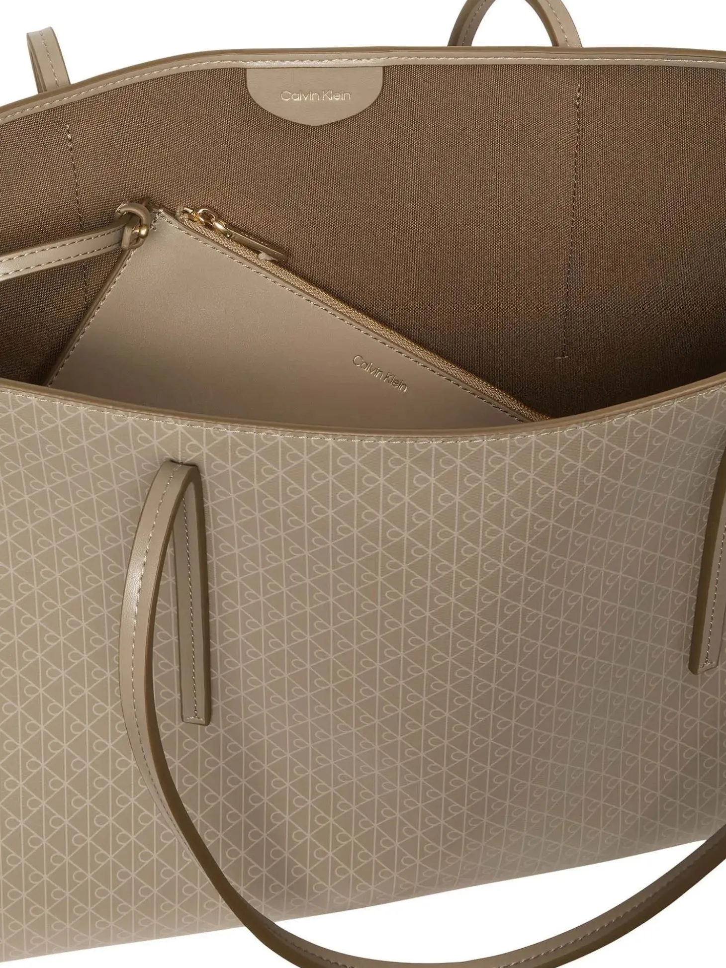 TOTE DONNA - CALVIN KLEIN TAUPE - LV04F3266G