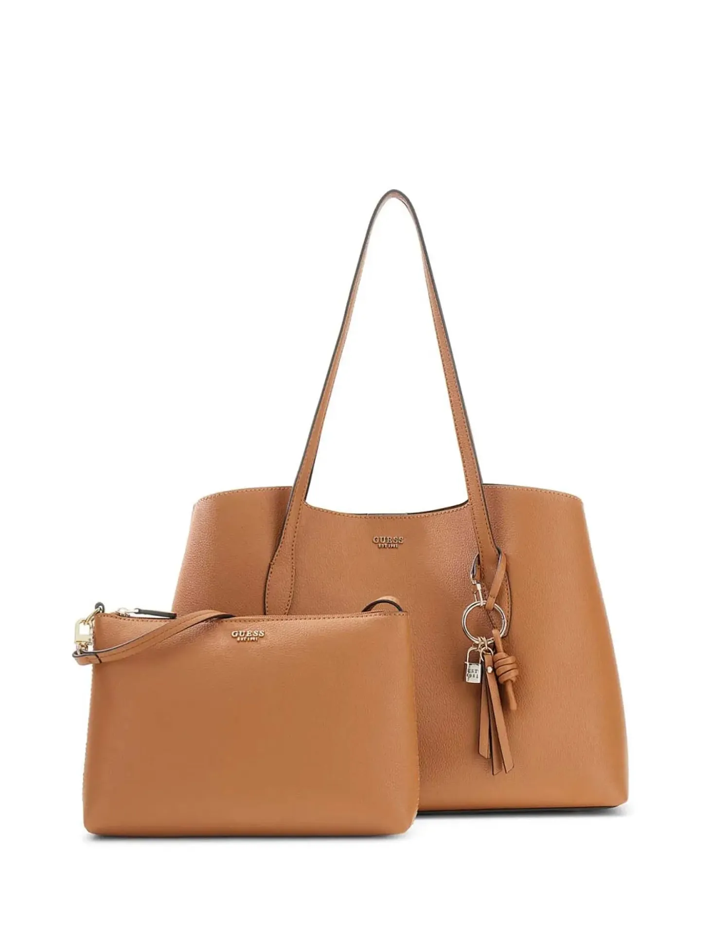 TOTE DONNA - GUESS CARAMELLO - HWBG97 35230