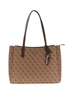 TOTE DONNA - GUESS MARRONE - HWBG96 72260