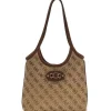 TOTE DONNA - GUESS MARRONE - HWJG23 13750