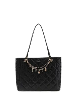 TOTE DONNA - GUESS NERO - HWGG99 12250