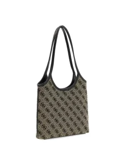 TOTE DONNA - GUESS NERO - HWJT23 13750