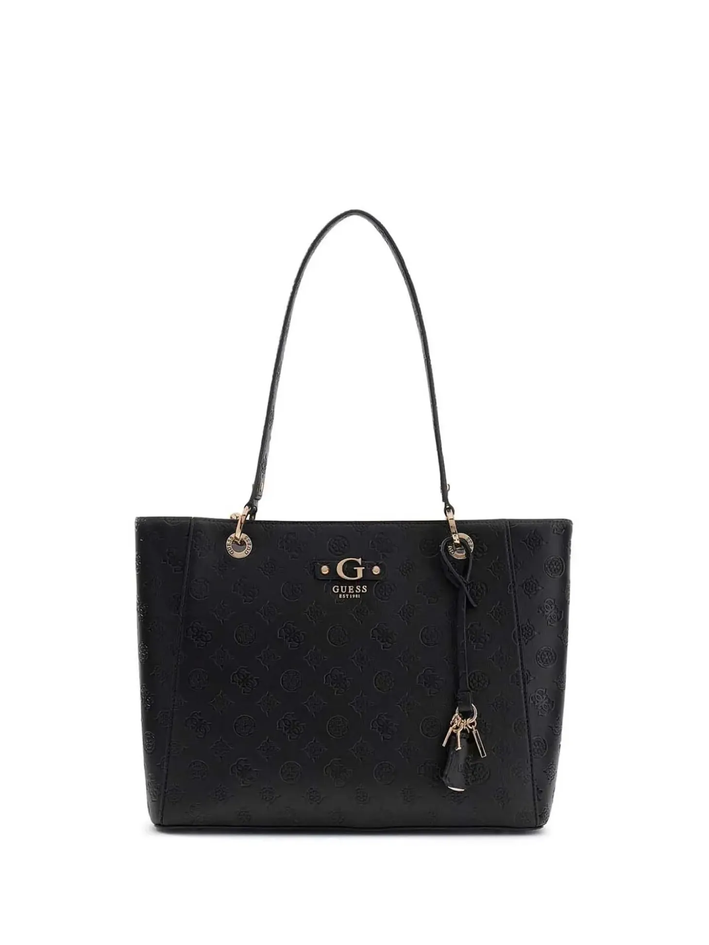 TOTE DONNA - GUESS NERO - HWPD76 02250