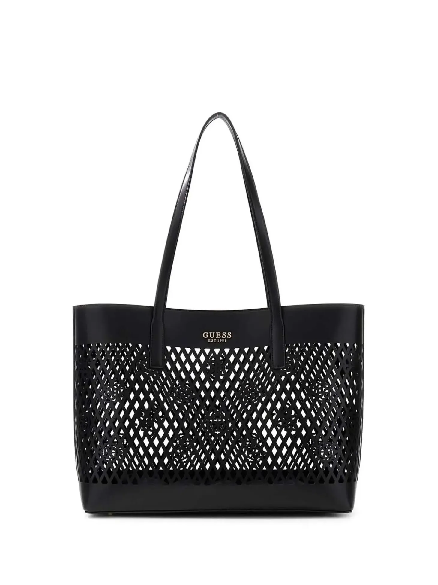 TOTE DONNA - GUESS NERO - HWPG99 11240