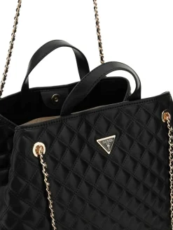 TOTE DONNA - GUESS NERO - HWQG96 73290
