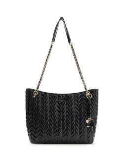 TOTE DONNA - GUESS NERO - HWTQ97 20220