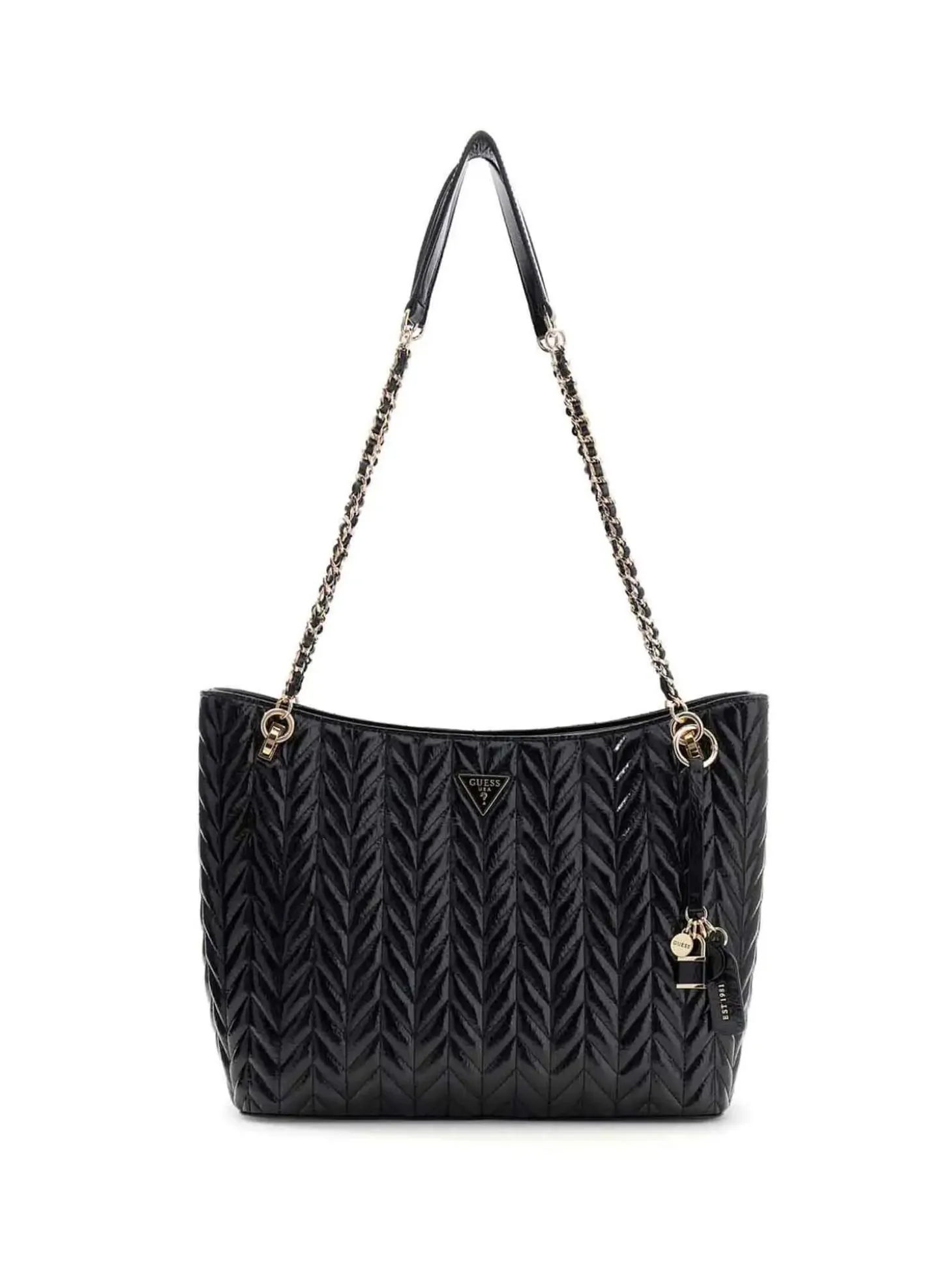 TOTE DONNA - GUESS NERO - HWTQ97 20220