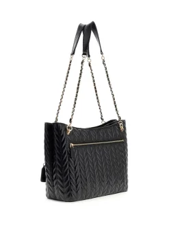 TOTE DONNA - GUESS NERO - HWTQ97 20220