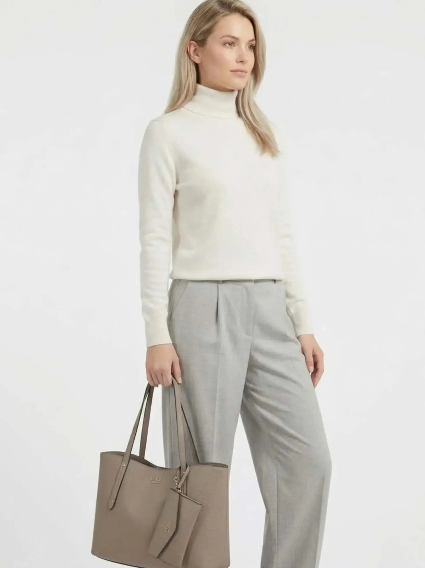 TOTE DONNA - GUESS TAUPE - HWPG96 48230