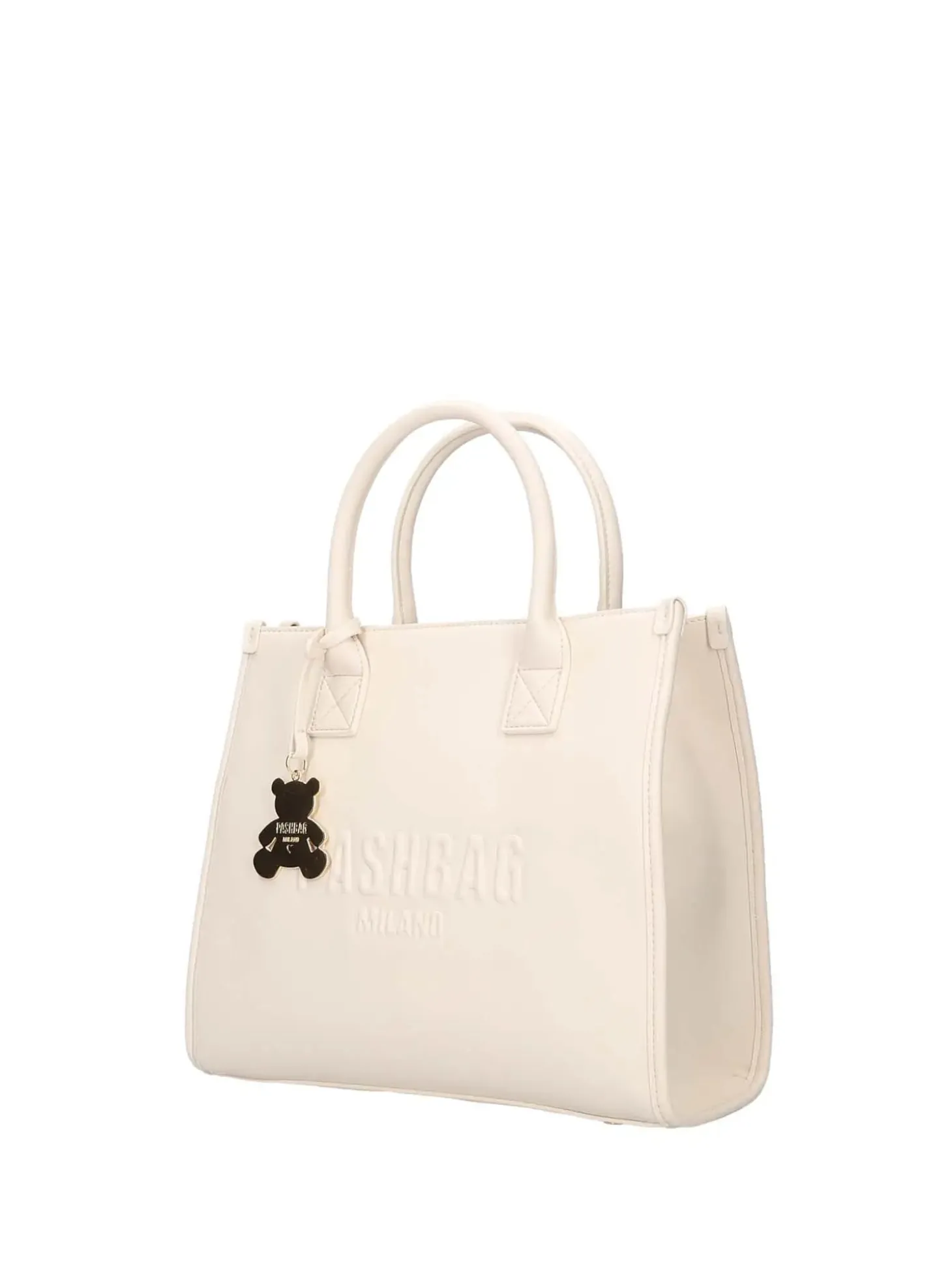 TOTE DONNA - PASH BAG BIANCO - 19786-HOT-S6B-P