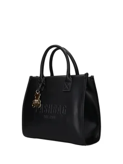 TOTE DONNA - PASH BAG NERO - 19785-HOT-S6B-P