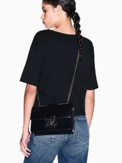 TRACOLLA DONNA - ARMANI EXCHANGE NERO - XW000070 AF12039