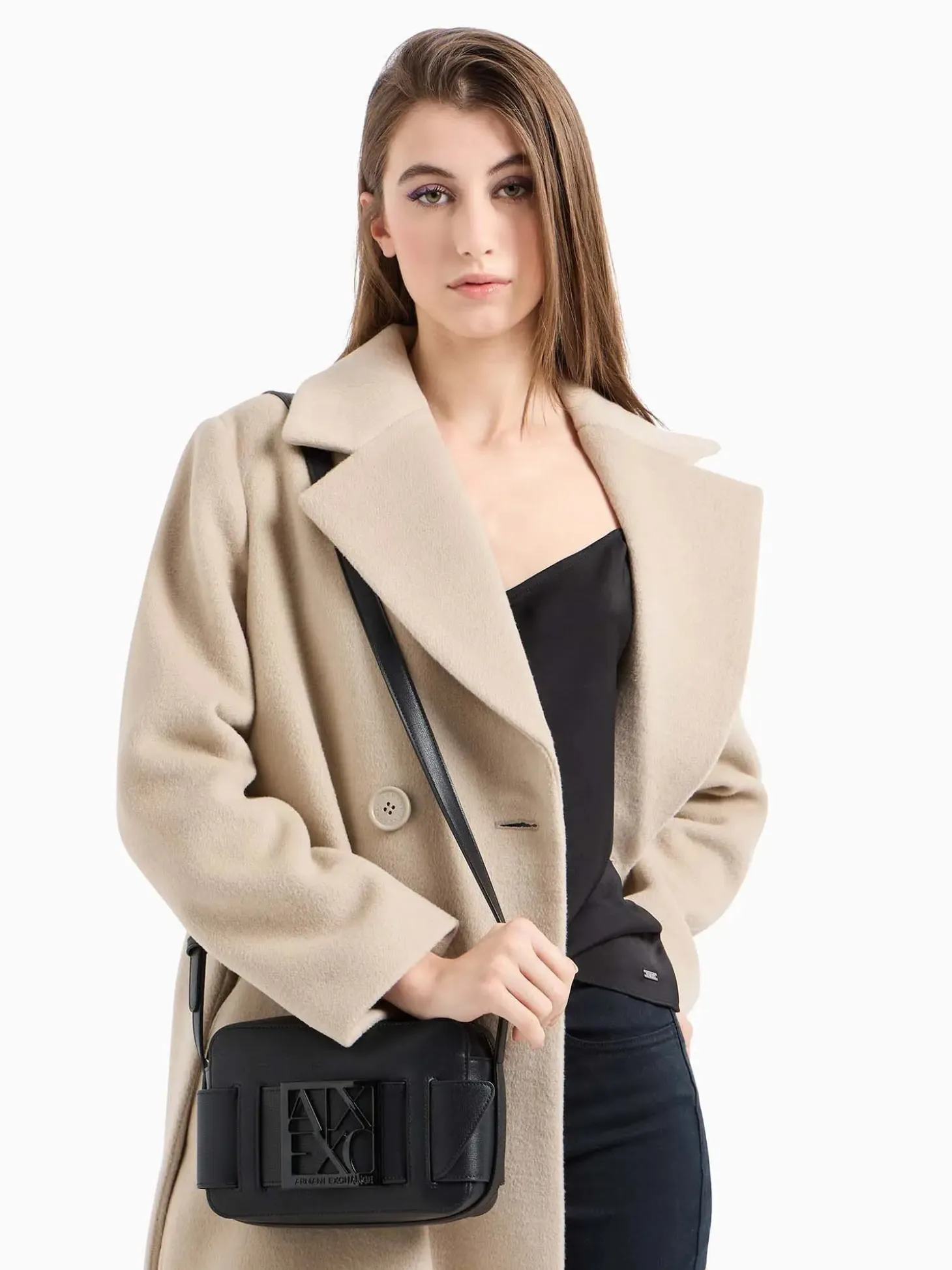 TRACOLLA DONNA - ARMANI EXCHANGE NERO - 942699 0A874