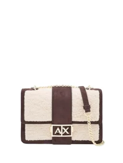 TRACOLLA DONNA - ARMANI EXCHANGE BIANCO-MARRONE - XW000070 AF28295