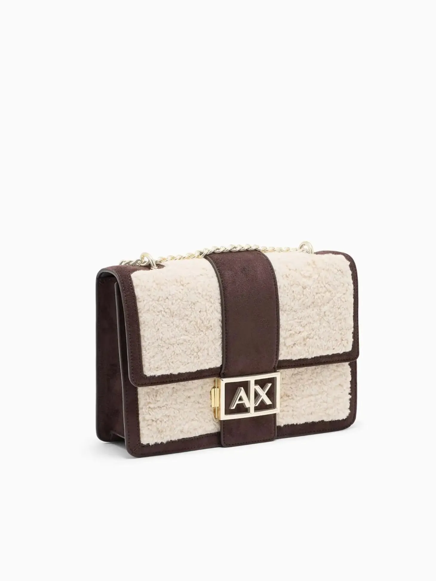 TRACOLLA DONNA - ARMANI EXCHANGE BIANCO-MARRONE - XW000070 AF28295