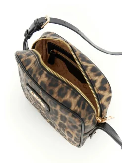 TRACOLLA DONNA - CAFE NOIR LEOPARDO - C3NN1103