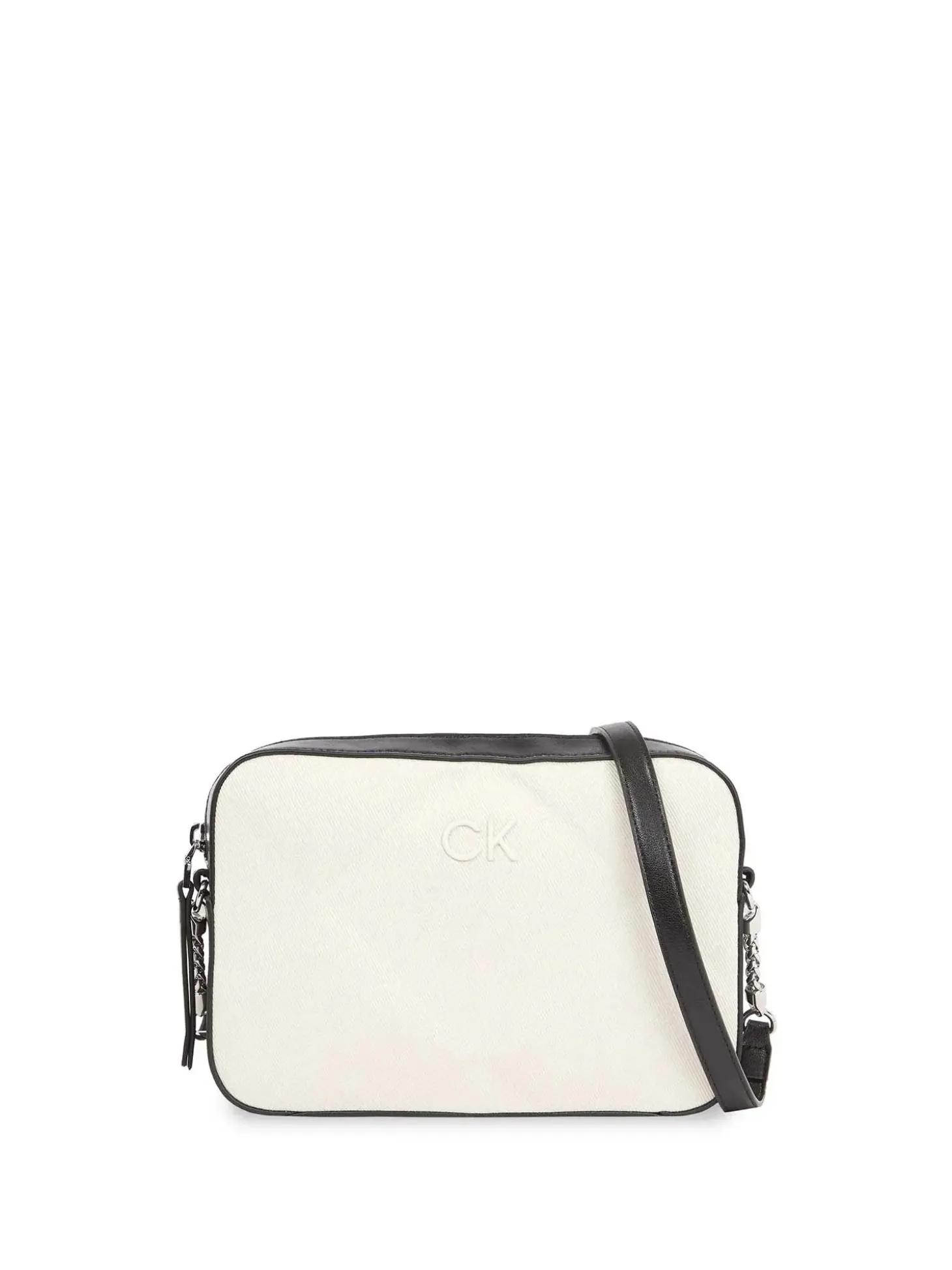 TRACOLLA DONNA - CALVIN KLEIN ECRU - K60K611892