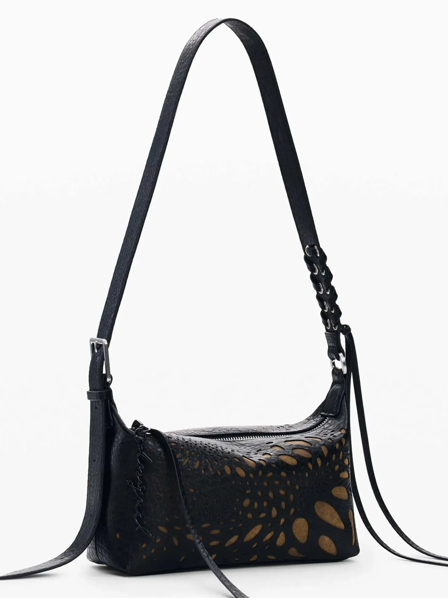 TRACOLLA DONNA - DESIGUAL NERO - 26WAXP88