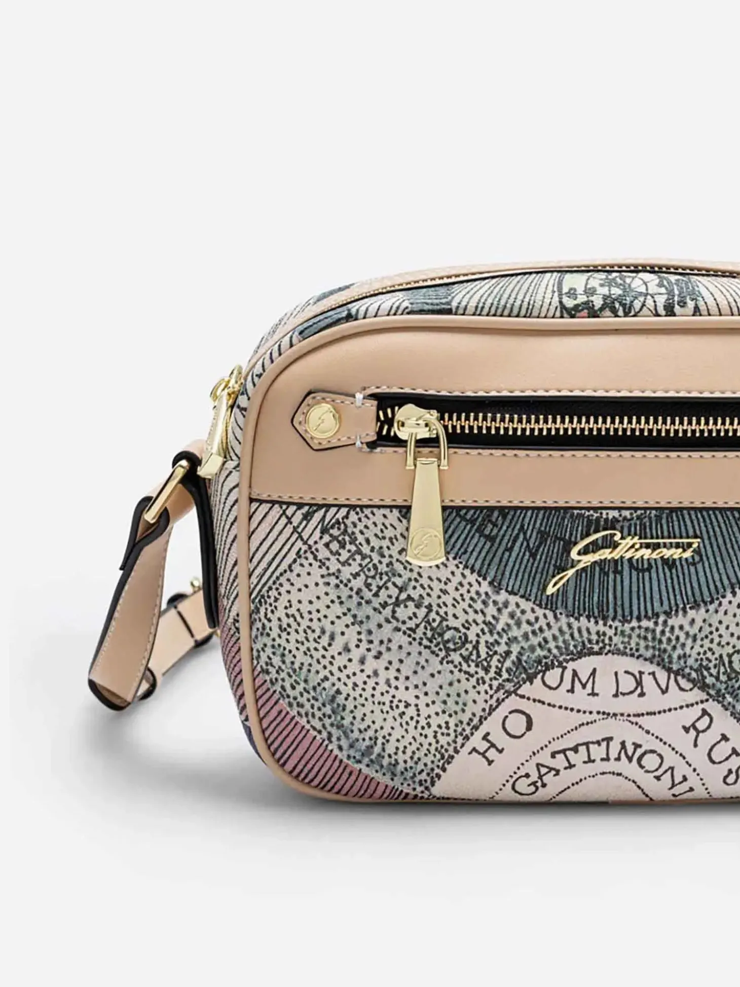 TRACOLLA DONNA - GATTINONI BEIGE - BIGPL6555WPQ