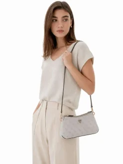 TRACOLLA DONNA - GUESS BIANCO - HWBG96 72730