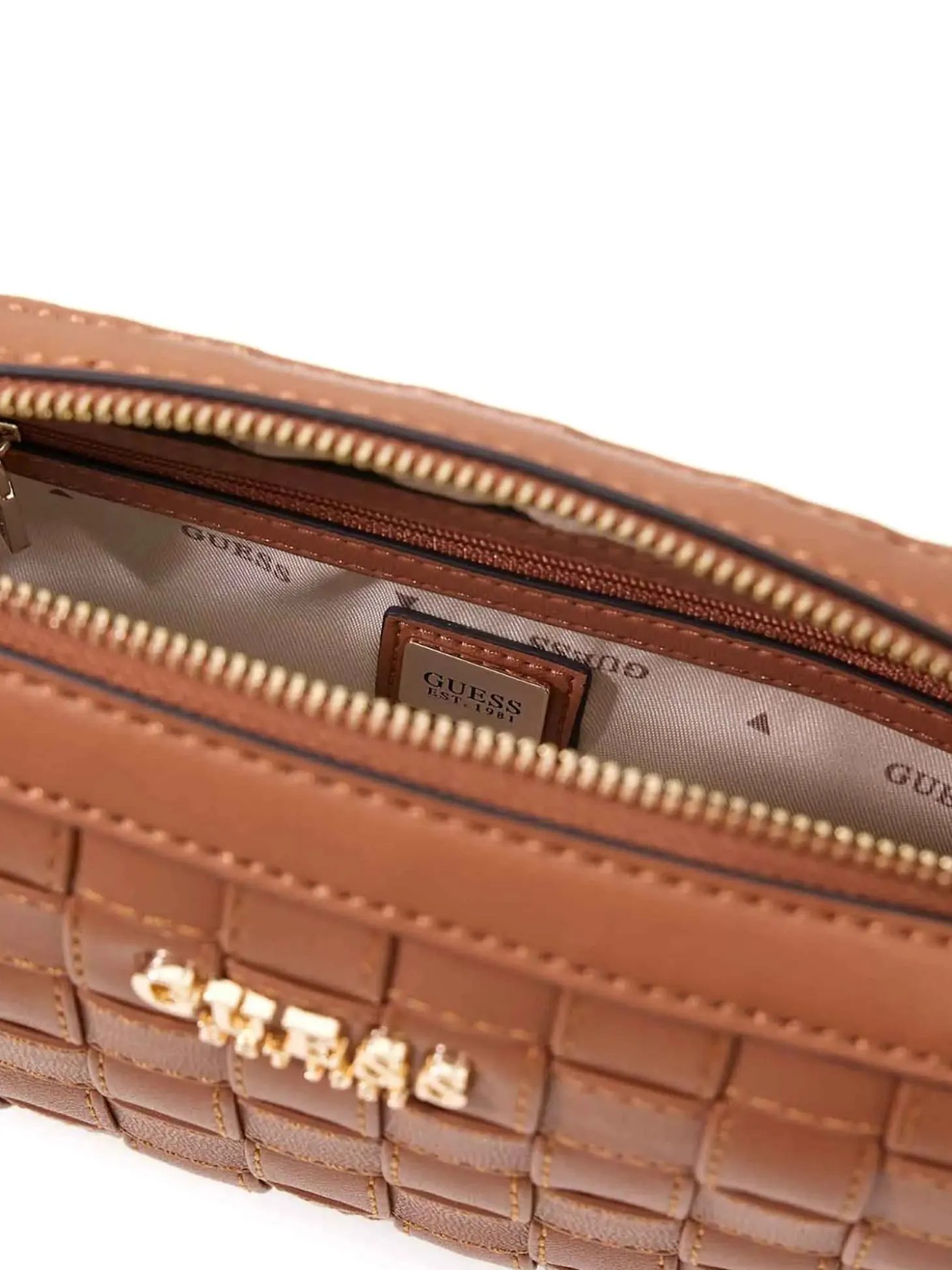 TRACOLLA DONNA - GUESS CARAMELLO - HWWG84 18140