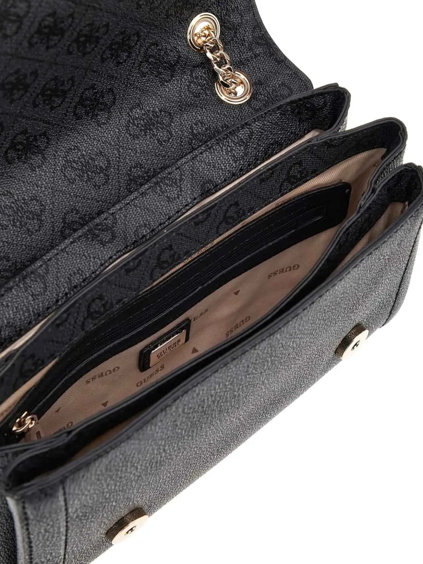 TRACOLLA DONNA - GUESS CARBONE - HWBG96 72210