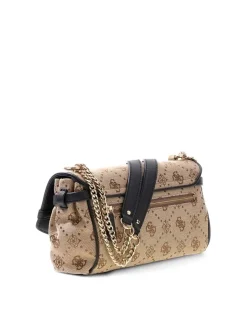 TRACOLLA DONNA - GUESS MARRONE-NERO - HWJP22 31210