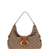 TRACOLLA DONNA - GUESS MARRONE - HWJJ93 08180