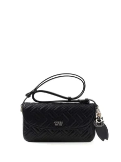 TRACOLLA DONNA - GUESS NERO - HWQG99 21210