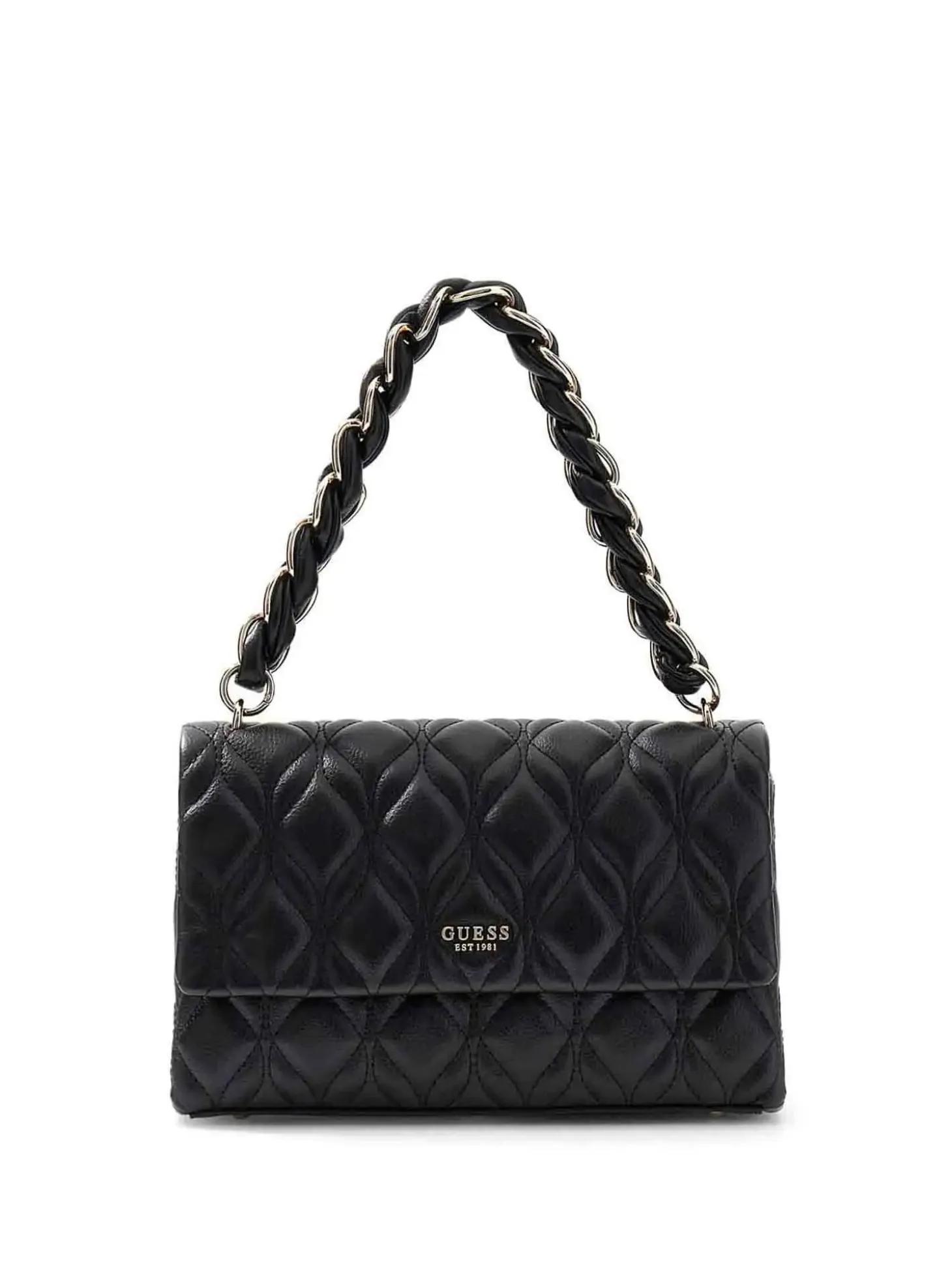 TRACOLLA DONNA - GUESS NERO - HWQG97 33200