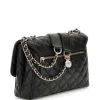 TRACOLLA DONNA - GUESS NERO - HWQG96 73200