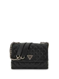 TRACOLLA DONNA - GUESS NERO - HWQG96 73200