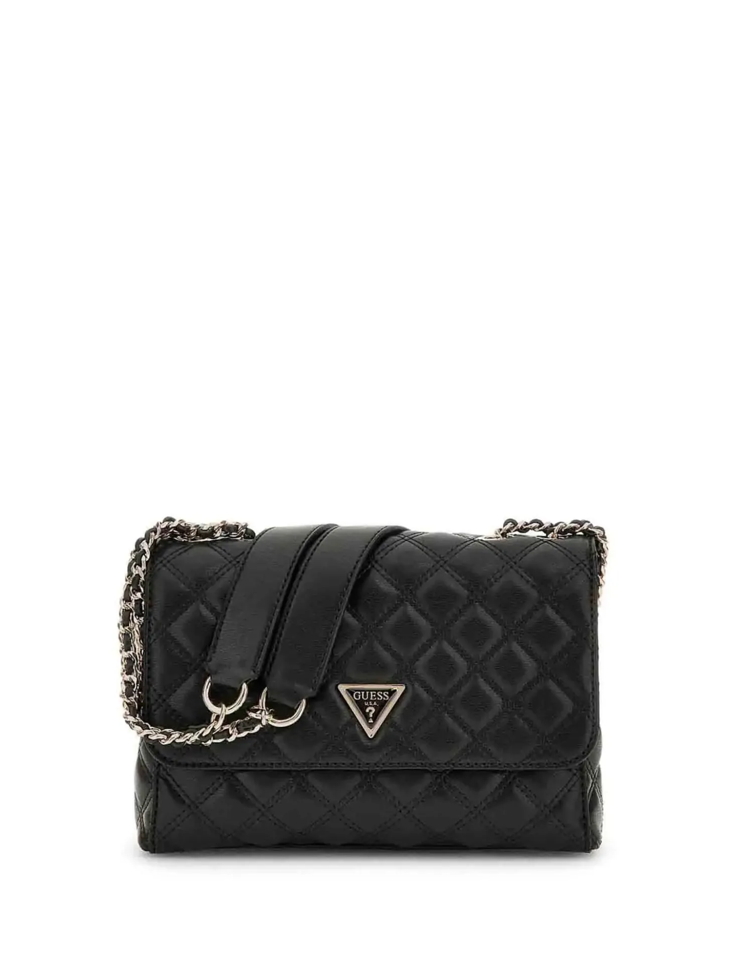 TRACOLLA DONNA - GUESS NERO - HWQG96 73200
