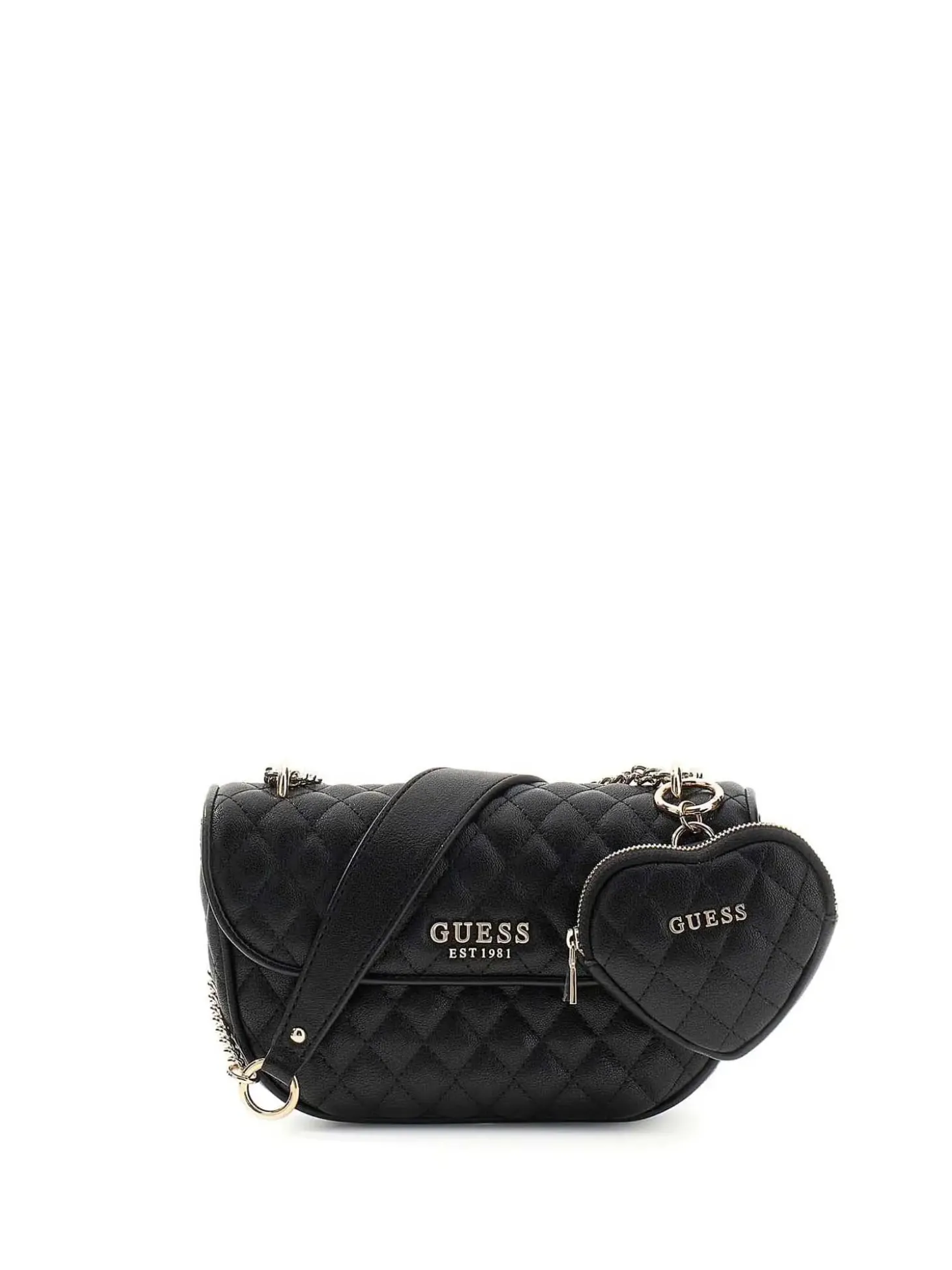 TRACOLLA DONNA - GUESS NERO - HWQG98 94210